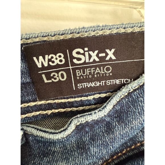 Buffalo David Bitton Rock For Freed Six-X Jeans sz 38x30 - Picture 5 of 6